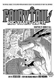 Read Fairy Tail: 100 Years Quest Chapter 21: Burn It All on Mangakakalot