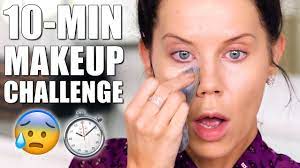 10 minute makeup challenge you
