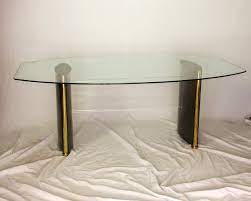 glass dining table from belgo chrome