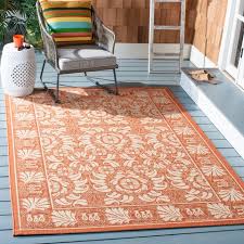 tribal styled indoor outdoor area rug