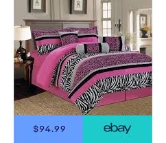 zebra bedding black bed sheets