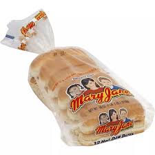 It comes in a 16 oz package with dozens of pieces for free of gluten, cholesterol and trans fat, it's chewy like taffy. Mary Jane And Friends Hot Dog Buns 18 Oz Bag Buns Fairplay Foods