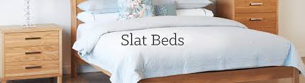 slat beds in