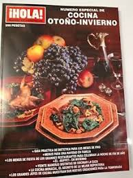 Registro en nuestro newsletter diario de variedades. Revista Hola Edicion Edicion Especial Cocina De Otono 1996 Recetas Navidad Ebay