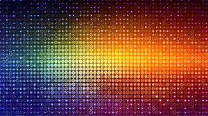 Vibrant Led Screen Texture In Abstract