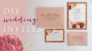 how to make wedding invitations you
