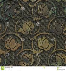 Oxidized Copper And Metal Seamless Texture Stock