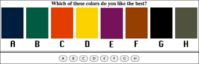 Color Preference Personality Test