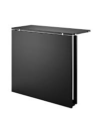 Folding Table Black 78x96cm String