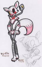 Easy drawing tutorials for beginners, learn how to draw animals, cartoons, people and comics. Mangle Five Nights At Freddy S Drawings Foxy Novocom Top