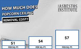 popcorn ceiling removal cost the