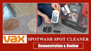 vax spotwash portable spot cleaner