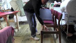how to upholster dining room chairs mov