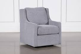 Featuring modern swivel chairs made of wood, plastic, velvet, cashmere grey modern living room swivel chair: Stark Swivel Chair Living Spaces