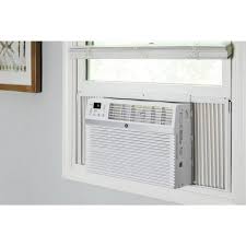 These portable ac units don't have a hose and deliver cool air in your home by. Ge 10 000 Btu 115 Volt Smart Window Air Conditioner With Remote In White Aec10ay The Home Depot