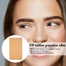 1x tattoo practice skin for eyebrows