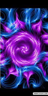 free 3d purple touch ripples