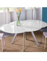 Table Extendable Glass Dining Table