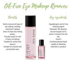 mary kay oil free make up remover oil