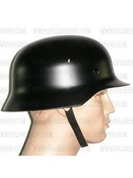 Replica of WW2 German M35 Steel Helmet in Black for Sale