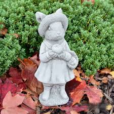 Mrs Rabbit Stone Garden Statue Beatrix