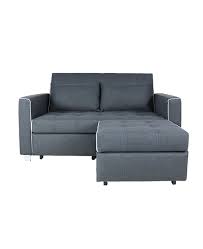 Leon 2 Seater Sofa Bed Grey