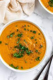 carrot and lentil soup nutrition to fit