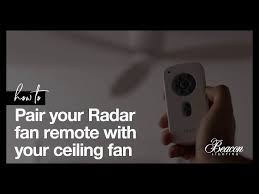 radar ceiling fan remote