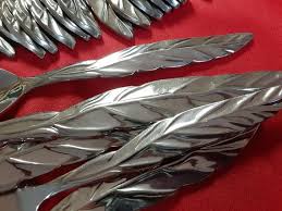 Wallace Stainless Leaf Flatware Set