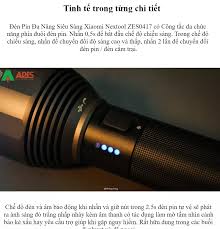 Đèn pin Xiaomi chống nước Nextool ZES0417 siêu sáng - Bảo Hành Chính Hãng