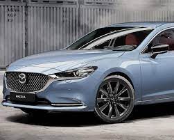 Blue Mazda 6 Paint By Numbers