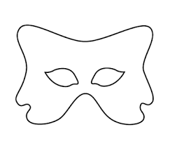Wydrukuj szablon maski batmana (3 wzory do wyboru), dorzuć pelerynę i przebranie na bal karnawałowy gotowe! Maska