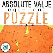 Absolute Value Equations Puzzle
