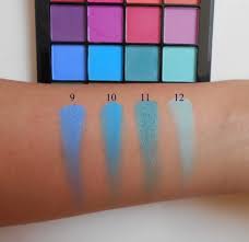 nyx ultimate brights shadow palette