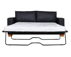 sofá cama cuero sintético 206 cm