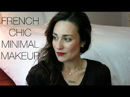 french chic minimal makeup look l