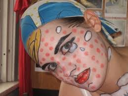 roy lichtenstein makeup how to