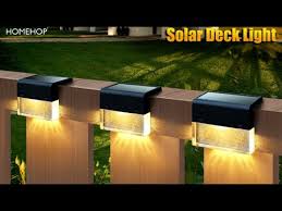 Solar Deck Lights Outdoor Best