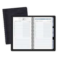 The Action Planner Daily Appointment Book 8 X 4 3 4 Black