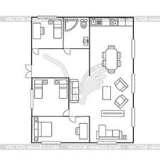 furniture house floor plan