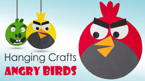 angry birds craft harsha crafts