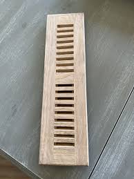 custom wood floor vent cover 13 3 4x3 3