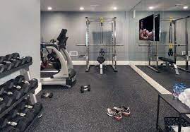 35 Best Home Gym Floor Ideas To