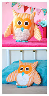 owl soft toy sewing pattern hard copy