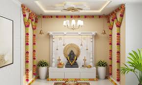 modern indian style pooja room designs