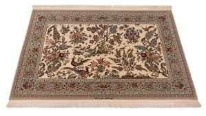 isfahan mansouri persian rug beige