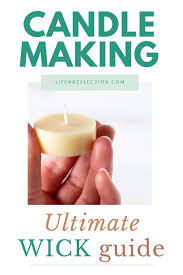choose candle wicks for candle making