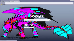 8d note that i say night fury specifically because it is. Neon Night Fury Chrome Theme Themebeta
