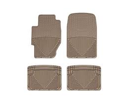 weathertech tan all weather floor mats