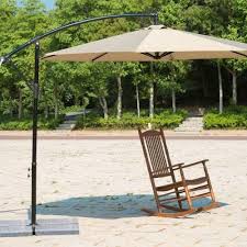 Hazlo Outdoor Patio Cantilever Umbrella